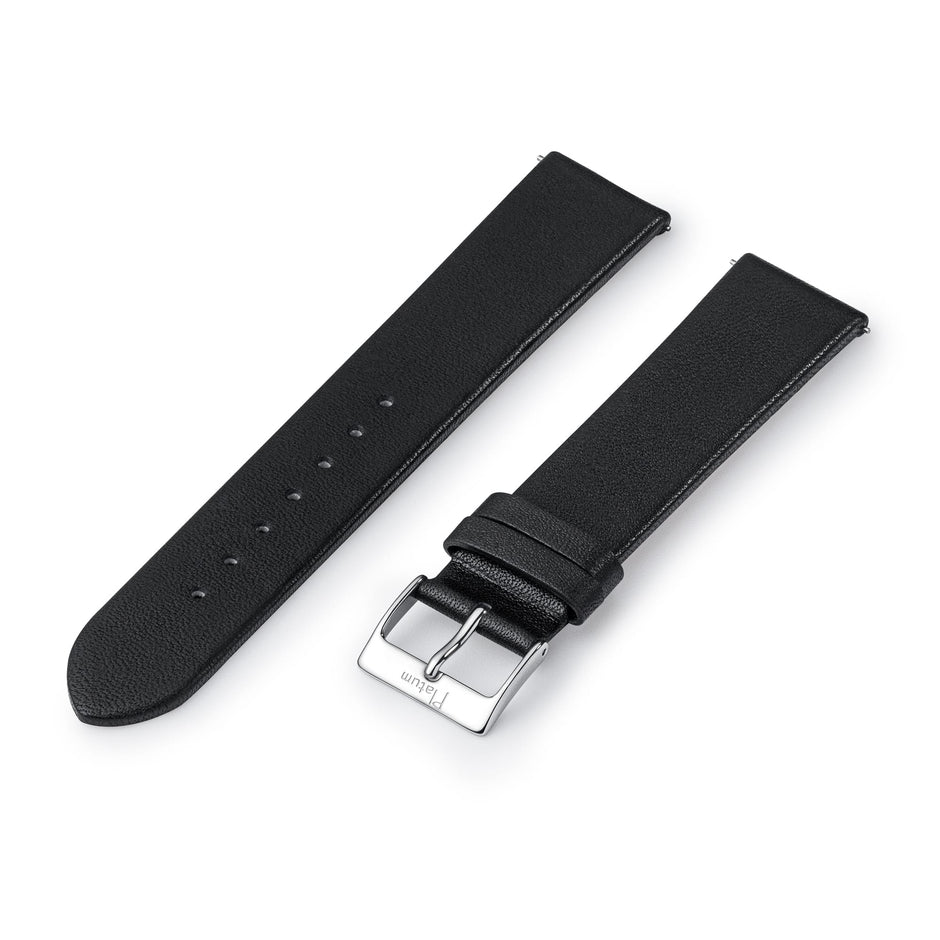 Schwarzes Lederarmband